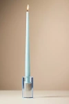 Anthropologie Cut Glass Mini Candle Holder In Multicolor