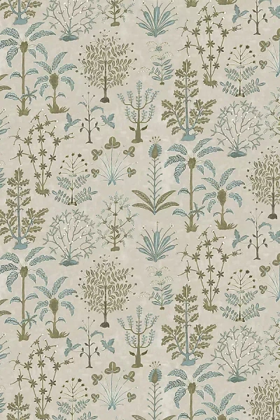Anthropologie Cynthia Wallpaper In Gray