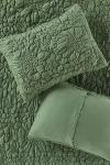 Anthropologie Dahlia Cotton Jersey Floral Shams, Set Of 2