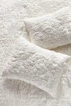 Anthropologie Dahlia Cotton Jersey Floral Shams, Set Of 2
