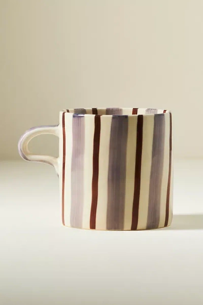 Anthropologie Daily Stripe Mug In Multi