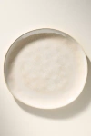 Anthropologie Dakota Melamine Dinner Plates, Set Of 4 In White