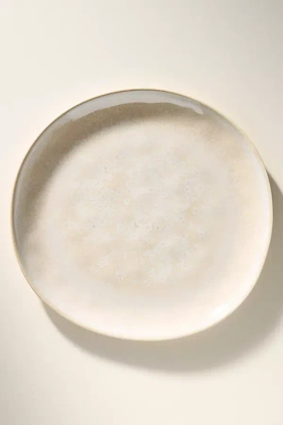 Anthropologie Dakota Melamine Dinner Plates, Set Of 4 In White