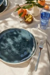 Anthropologie Dakota Melamine Dinner Plates, Set Of 4 In Blue