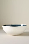 Anthropologie Dakota Melamine Serving Bowl In White