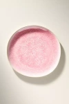 Anthropologie Dakota Melamine Side Plates, Set Of 4 In Pink