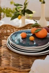 Anthropologie Dakota Melamine Side Plates, Set Of 4 In Blue