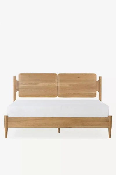 Anthropologie Daniel Oak Bed In Brown