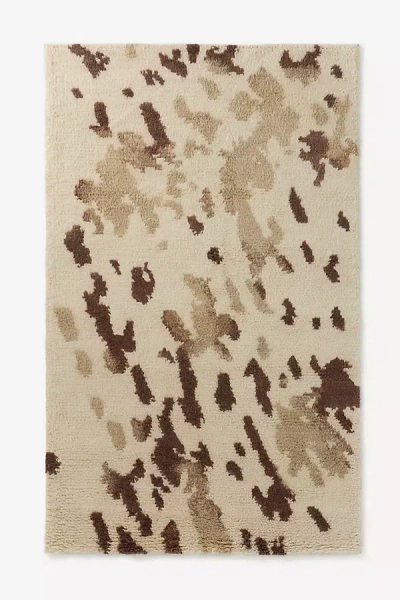 Anthropologie Danner Wool Shaggy Rug
