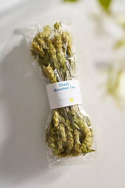 Anthropologie Daphnis And Chloe Greek Mountain Tea Bouquet In Metallic