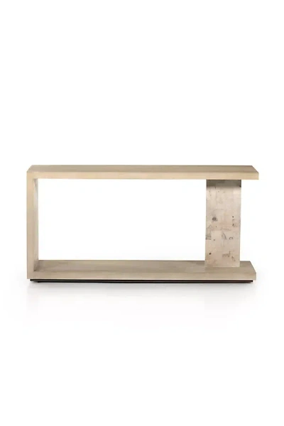Anthropologie Darien Open Console Table In Neutral