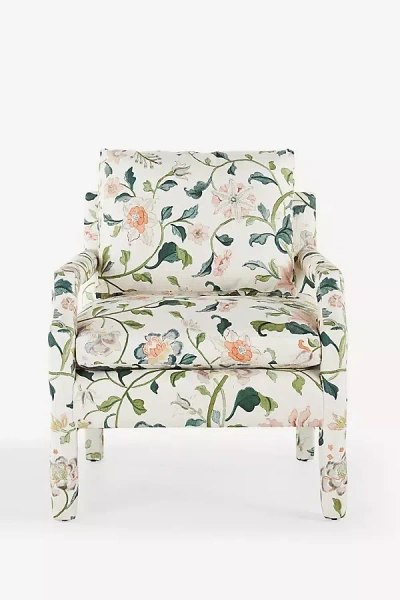 Anthropologie Delaney Hattie Accent Chair In White