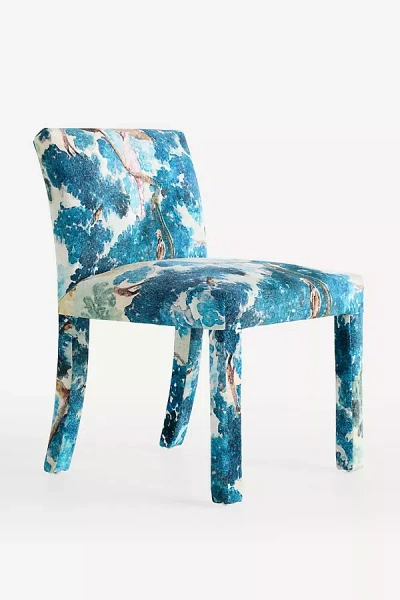 Anthropologie Delaney Judarn Dining Chair In Blue