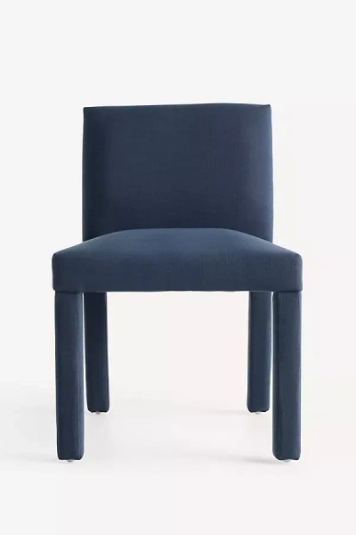 Anthropologie Delaney Performance Linen Dining Chair