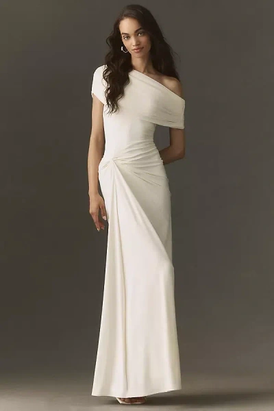 Anthropologie Deme By Gabriella Katya Maxi Dress In White