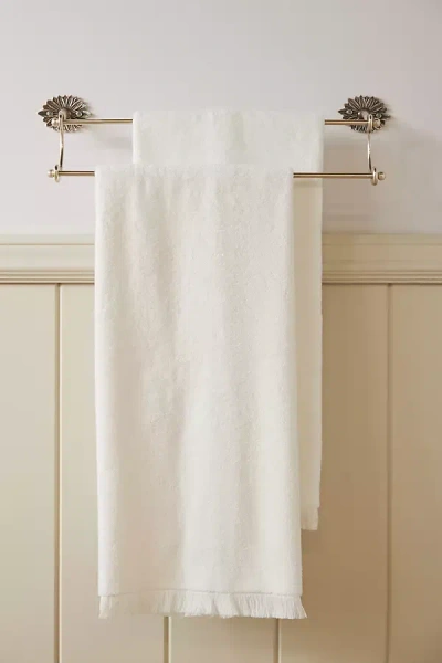 Anthropologie Demeter Double Towel Bar In White