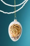 Anthropologie Deviled Egg Ornament In Multi