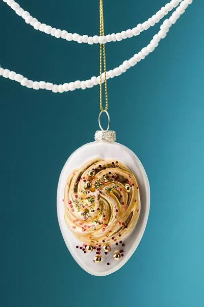 Anthropologie Deviled Egg Ornament