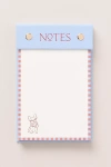 Anthropologie Dog Icon Fabric Bound Notepad In Blue