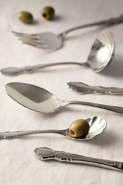 Anthropologie Dover 6-piece Serve Set In Metallic