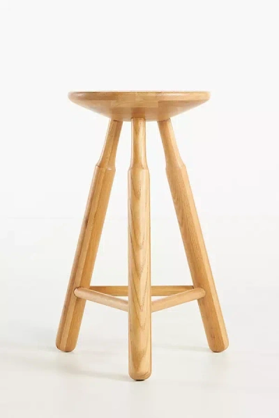 Anthropologie Dowel Bar Stool In Neutral