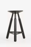 Anthropologie Dowel Counter Stool In Black
