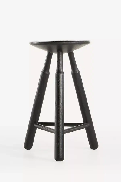 Anthropologie Dowel Counter Stool In Black