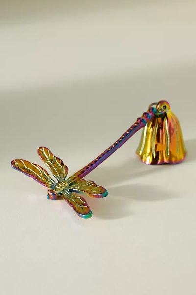 Anthropologie Dragonfly Candle Snuffer In Gold
