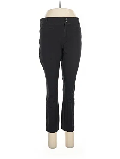 Pre-owned Anthropologie Dress Pants In Black
