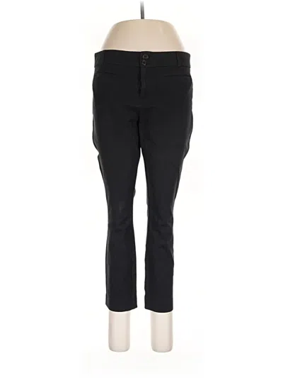 Pre-owned Anthropologie Dress Pants In Black
