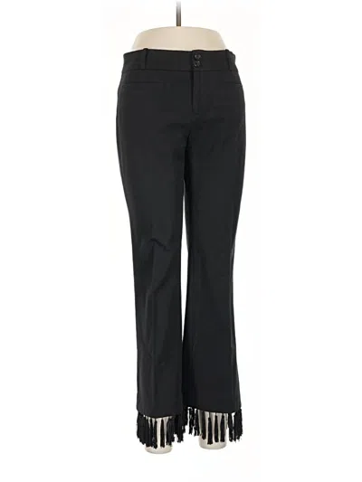 Pre-owned Anthropologie Dress Pants In Black