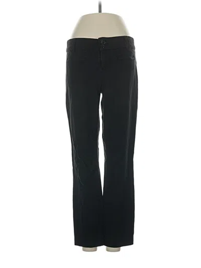 Pre-owned Anthropologie Dress Pants In Black