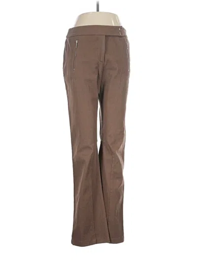 Pre-owned Anthropologie Dress Pants In Brown