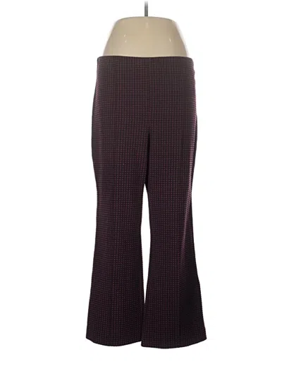 Pre-owned Anthropologie Dress Pants In Burgundy