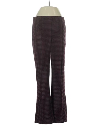 Pre-owned Anthropologie Dress Pants In Burgundy
