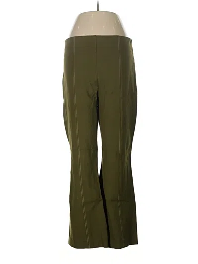 Pre-owned Anthropologie Dress Pants In Green