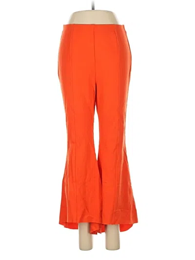 Pre-owned Anthropologie Dress Pants In Orange