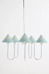 Anthropologie Edie Chrome Chandelier