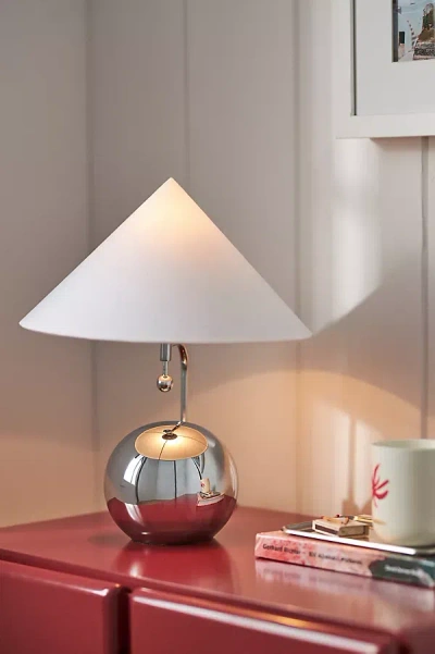 Anthropologie Edie Table Lamp In Gray