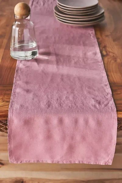 Anthropologie Edison Linen Table Runner