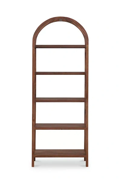 Anthropologie Eero Arched Oak Bookcase