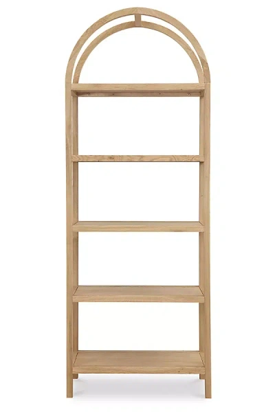 Anthropologie Eero Arched Oak Bookcase In Neutral
