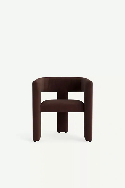 Anthropologie Effie Performance Velvet Dining Chair