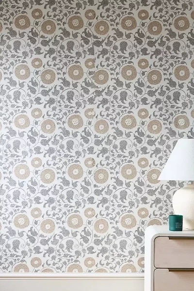 Anthropologie Eldora Wallpaper In Neutral