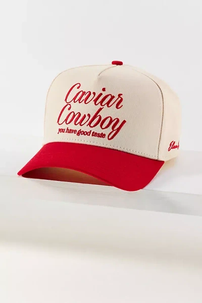 Anthropologie Eleven Eleven Caviar Cowboy Trucker Hat In White