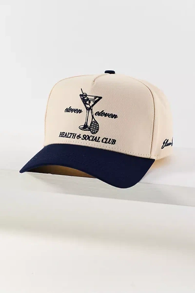 Anthropologie Eleven Eleven Social Club Trucker Hat In White