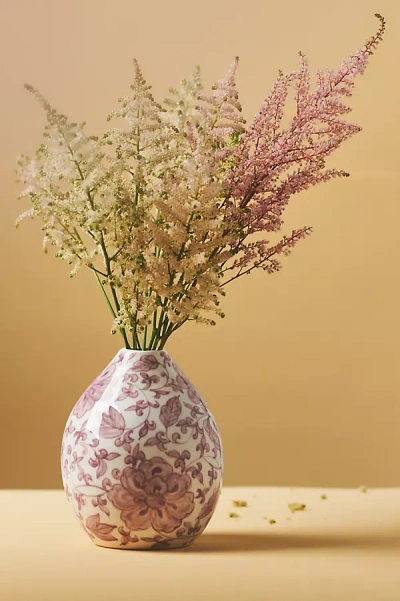 Anthropologie Elle Chinoiserie Floral Vase
