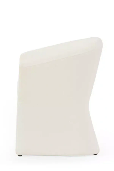Anthropologie Elmore Curved Fold Dining Chair In White