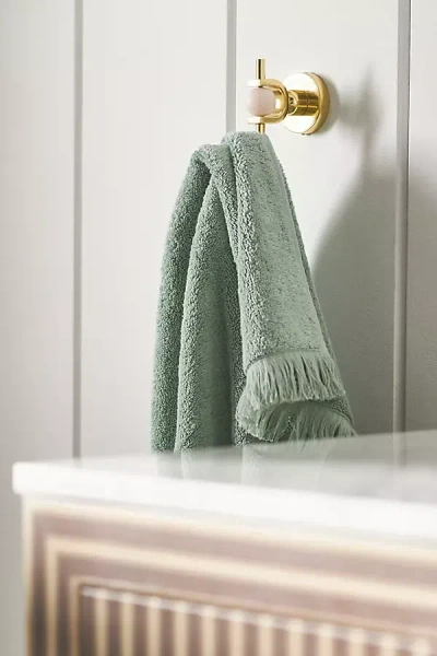 Anthropologie Elodie Brass Bath Hook In Gold
