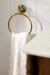 Anthropologie Eloise Brass Towel Ring In Gold